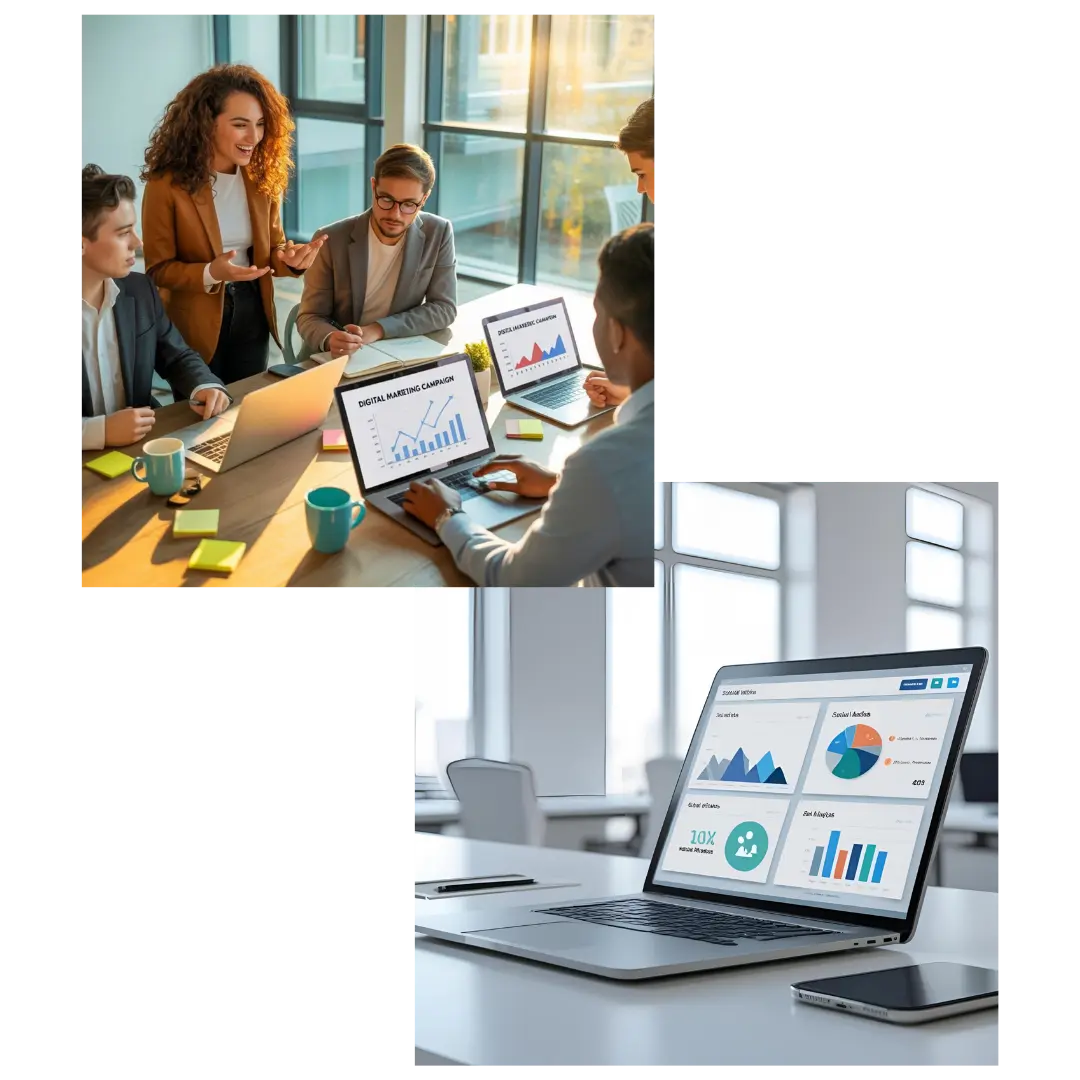 While You Build the Business, We Build Your Brand